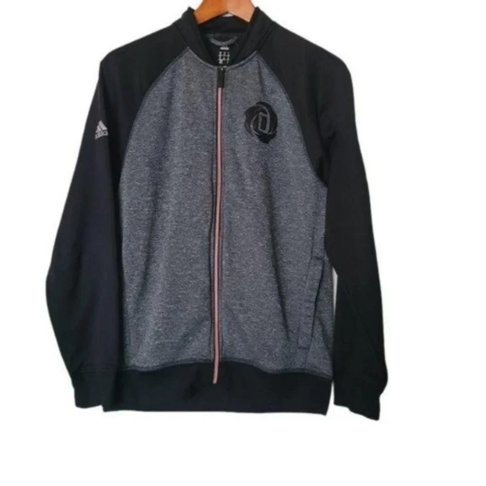 Adidas Derrick‎ Rose Varsity Jacket M Medium Black